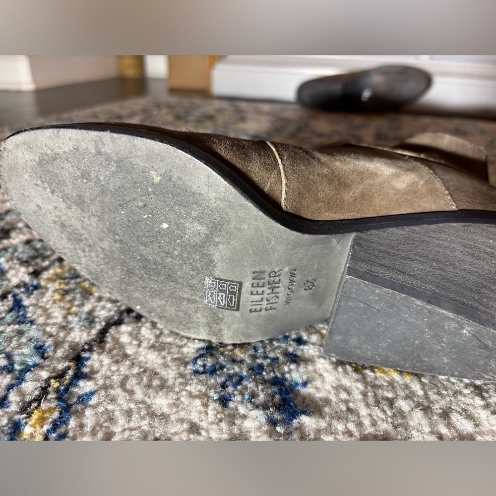 Eileen Fisher Tag Ankle Booties - Picture 5 of 5